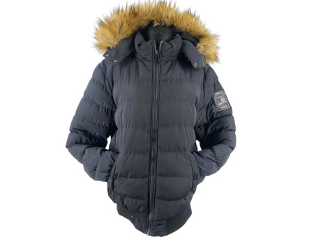 Kurtka Czarna Pikowana